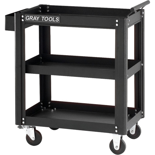 Chariot utilitaire, 19-1/4" lo x 27-1/2" la x 32-3/4" h, Gris Mukwa Safety Services