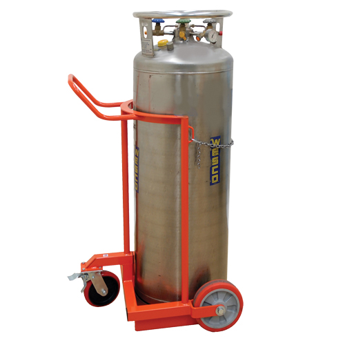 Grand chariot LCC pour bouteille de gaz liquide, Roues Polyur&eacute;thane, Base de 20" la x 20" p, 1000 lb Mukwa Safety Services