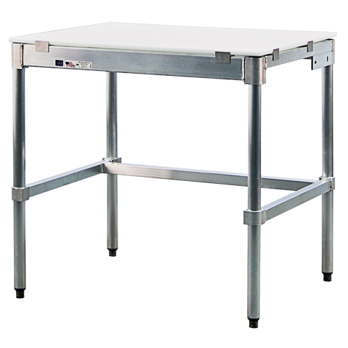 Poly-Top Workbench, 36" W x 24" D x 35-1/2" H, 2000 lbs. Capacity Mukwa Safety Services