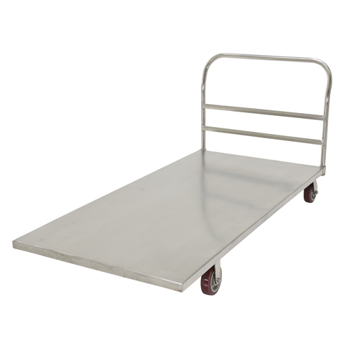 Platform Truck, 72" L x 36" W, 2000 lbs. Capacity, Polyurethane Casters Mukwa Safety Services