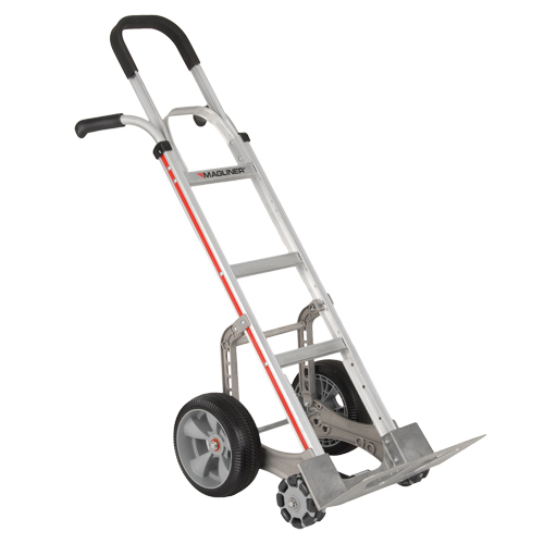 Diable autostabilisant, Prise Combinaison, Aluminium, Hauteur de 55'', Capacit&eacute; 500 lb Mukwa Safety Services