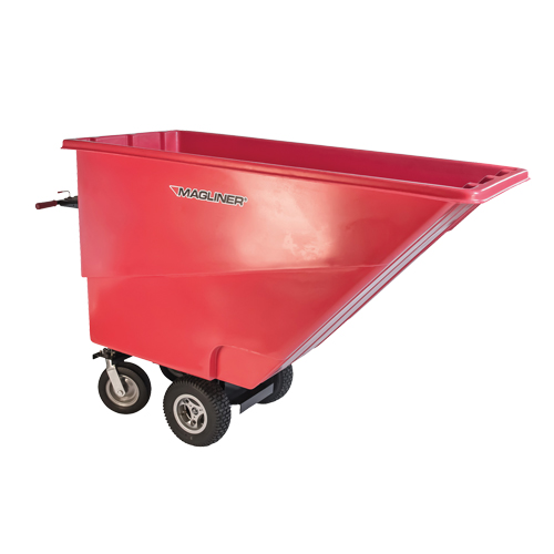 Motorized Tilt Truck, 27 pi³ Capacity, 51" H x 81" W x 33" D Mukwa Safety Services