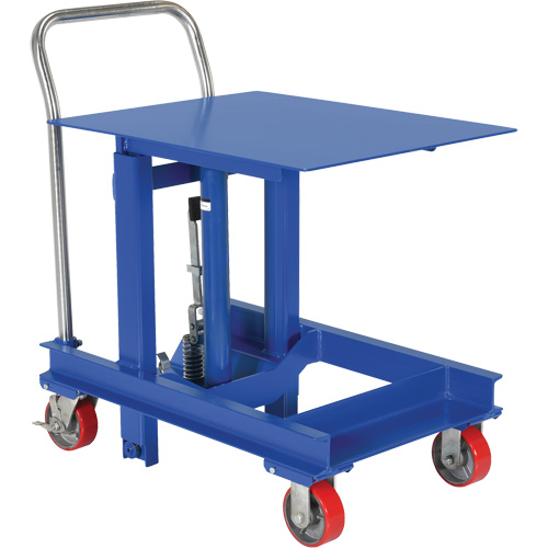 Lift Table, 30"L x 24"W, Steel, 2000 lbs. Capacity Mukwa Safety Services