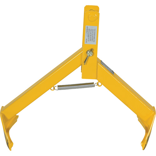 Hoist Drum Lifter, 1000 lbs./454 kg Cap. Mukwa Safety Services