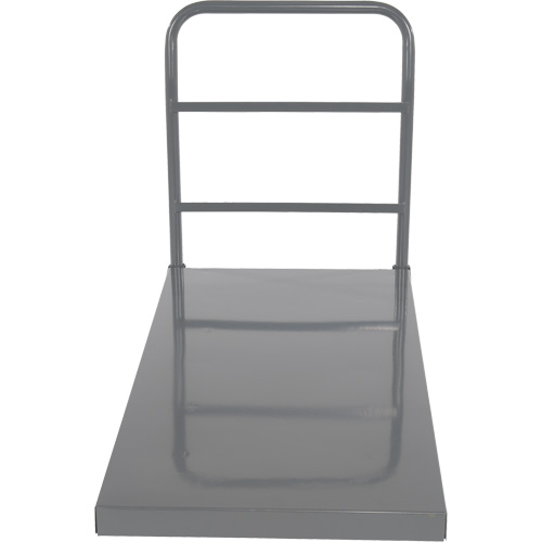 Platform Truck, 48" L x 24" W, 2000 lbs. Capacity, Rubber Casters Mukwa Safety Services