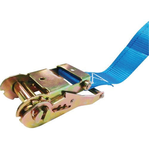 Ratchet Strap, E-Track System, 2" W x 20' L, 1333 lbs. (605 kg) Working Load Limit Mukwa Safety Services