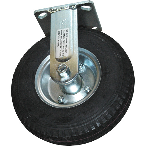 Platform Truck Pneumatic Rigid Caster Mukwa Safety Services