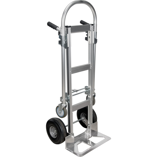 Convertible Hand Truck, Aluminum, 1250 lbs. Capacity Mukwa Safety Services