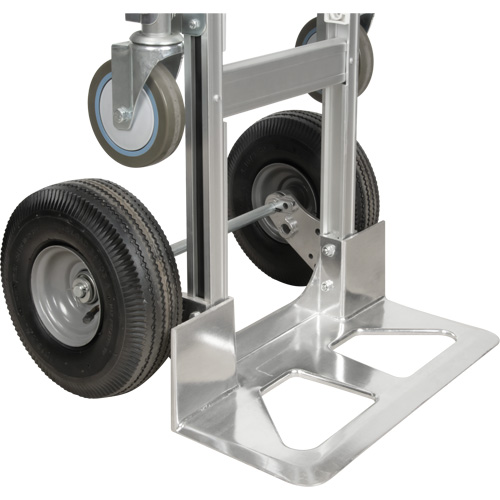 Convertible Hand Truck, Aluminum, 1250 lbs. Capacity Mukwa Safety Services