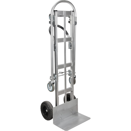Convertible Hand Truck, Aluminum, 800 lbs. Capacity Mukwa Safety Services