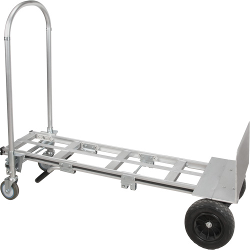 Convertible Hand Truck, Aluminum, 800 lbs. Capacity Mukwa Safety Services