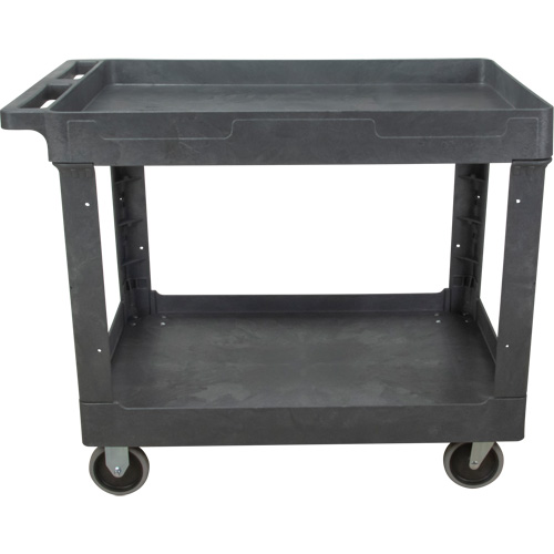 Chariot utilitaire pour l'entretien, 2 tiers, 24-5/8" x 32-1/2" x 40", Capacit&eacute; 550 lb Mukwa Safety Services