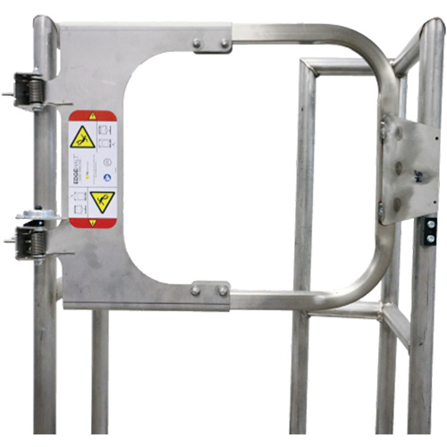 EdgeHalt&reg; Ladder Safety Gate, 20-7/8" H x 30"- 40" W Mukwa Safety Services