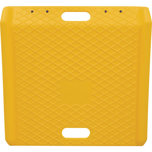 Portable Poly Hand Truck Curb Ramp, 1000 lbs. Capacity, 27" W x 27" L Mukwa Safety Services