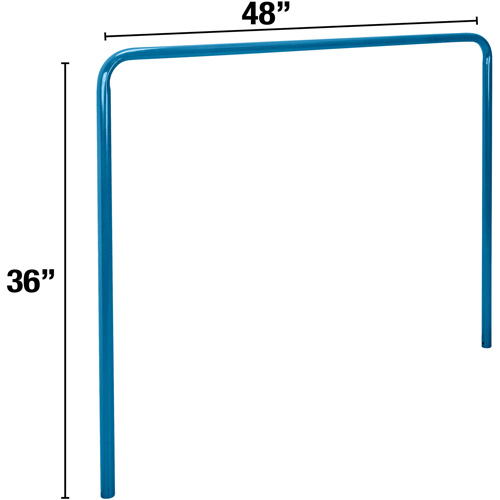36" x 48" Upright Bracket for Panel Truck Mukwa Safety Services