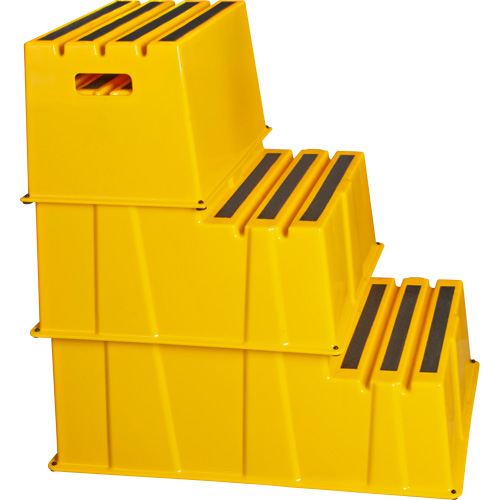 Escabeau industriel, 20-7/8" x 12-3/16" x Hauteur 12" Mukwa Safety Services