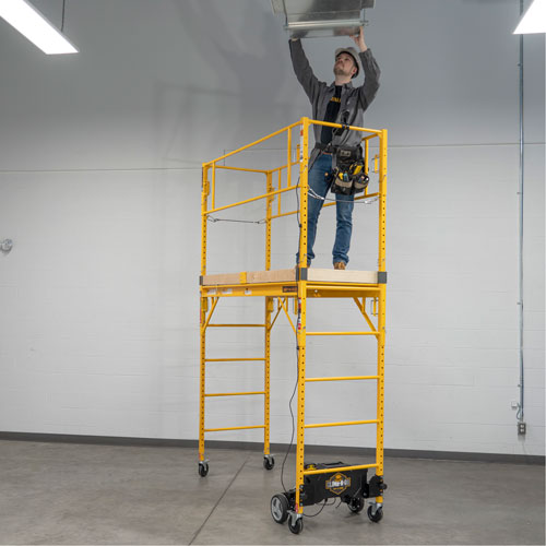 Motorized System for Climb-N-Go Scaffolding Mukwa Safety Services