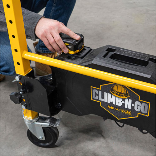 Motorized System for Climb-N-Go Scaffolding Mukwa Safety Services