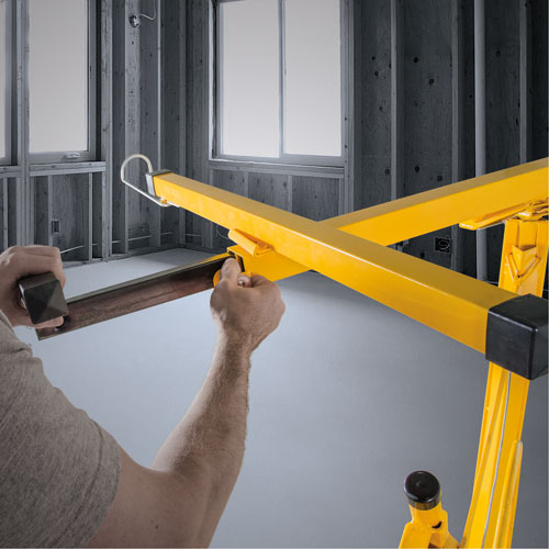 Appareils de levage pour panneaux de cloisons s&egrave;ches Mukwa Safety Services