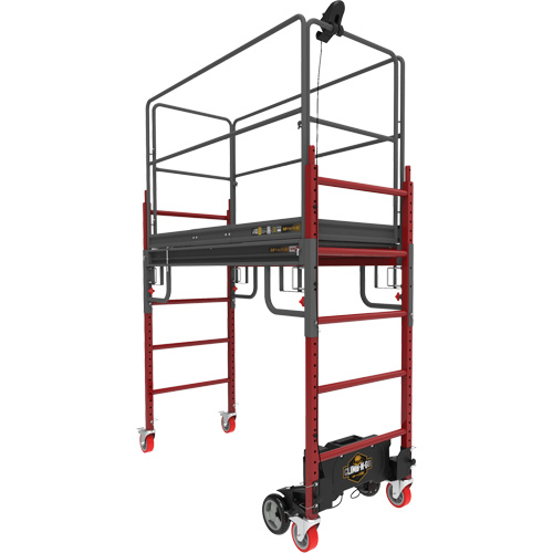 Trousse compl&egrave;te d'&eacute;chafaud motoris&eacute; Buildman Baker 6', 31" p x 118-3/4" h Mukwa Safety Services