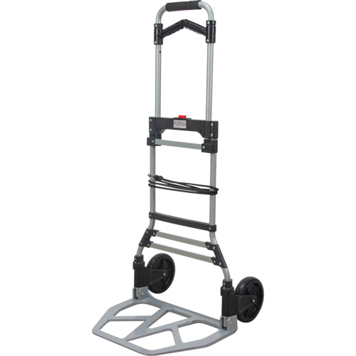Folding Hand Truck, Aluminum, 275 lbs. Capacity Mukwa Safety Services
