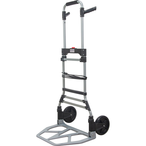 Folding Hand Truck, Aluminum, 275 lbs. Capacity Mukwa Safety Services