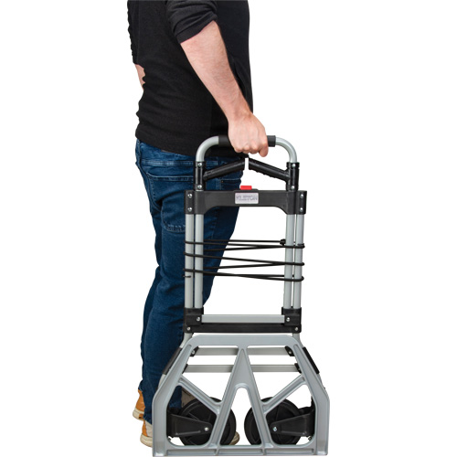 Folding Hand Truck, Aluminum, 275 lbs. Capacity Mukwa Safety Services