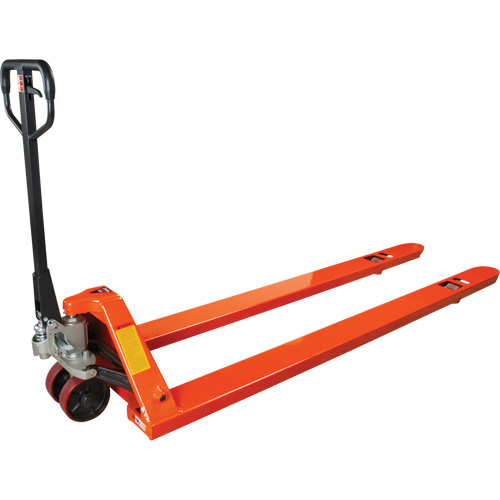 Transpalettes hydrauliques &agrave; fourche de 8', 96" lo x 27" la, capacit&eacute; 4400 lb Mukwa Safety Services