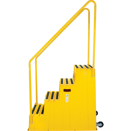 Escabeau industriel, 4 marches, 44" x 22-1/4" x Hauteur 65-1/8" Mukwa Safety Services