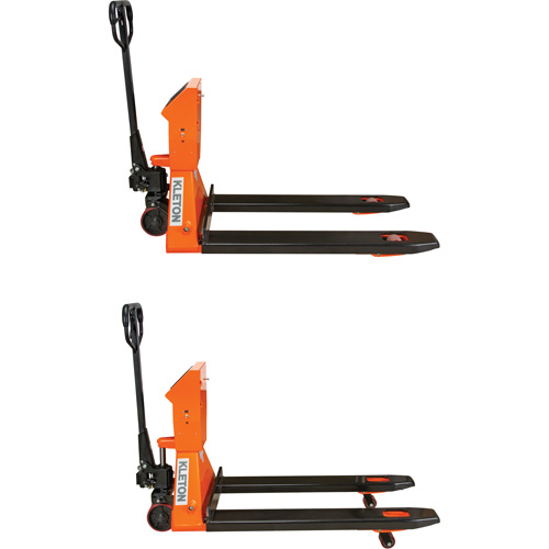 Transpalette &agrave; balance num&eacute;rique, 44,5" lo x 27,75" la, Capacit&eacute; de 4400 lb Mukwa Safety Services