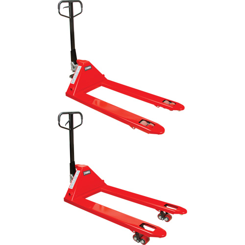 Transpalette manuel, Acier, 48" lo x 27" la, Capacit&eacute; 5500 lb Mukwa Safety Services