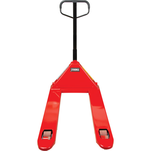 Transpalette manuel, Acier, 48" lo x 27" la, Capacit&eacute; 5500 lb Mukwa Safety Services
