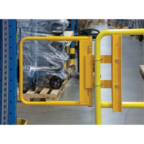 Safety Swing Gate, 21" H x 16" - 26" W Mukwa Safety Services