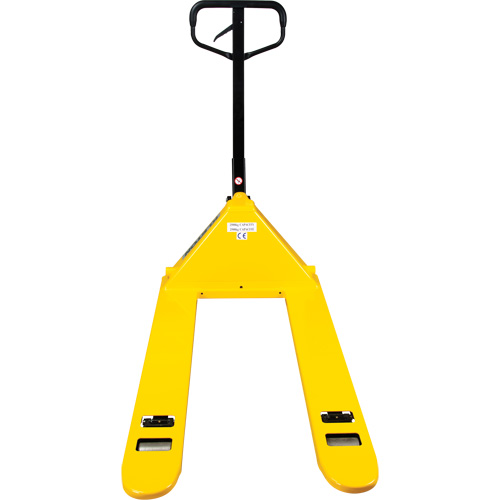 Transpalette &agrave; roues en acier, Acier, 48" lo x 27" la, Capacit&eacute; 5500 lb Mukwa Safety Services