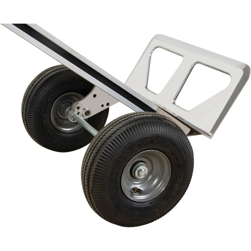 3-in-1 Convertible Hand Truck, Aluminum, 600 lbs. Capacity Mukwa Safety Services
