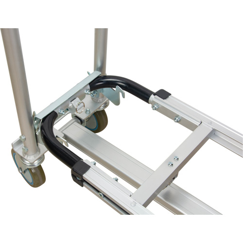 3-in-1 Convertible Hand Truck, Aluminum, 600 lbs. Capacity Mukwa Safety Services