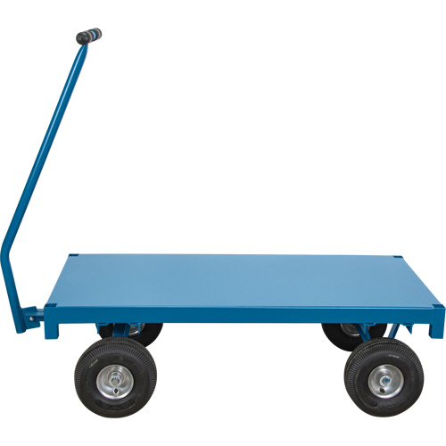 Outdoor Platform Wagon Truck, 30" W x 60" L, 1000 lbs. Capacity Mukwa Safety Services