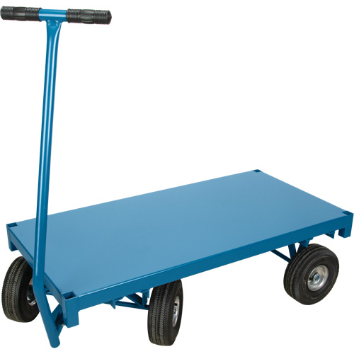 Outdoor Platform Wagon Truck, 30" W x 60" L, 1000 lbs. Capacity Mukwa Safety Services