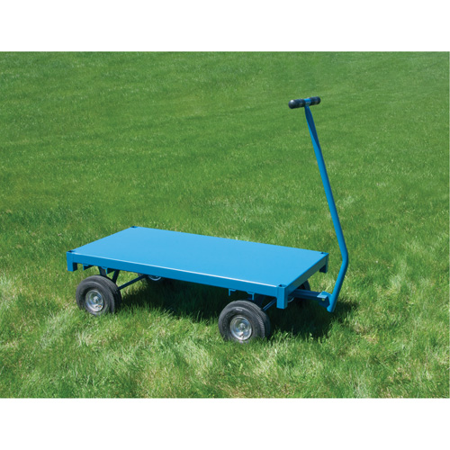 Outdoor Platform Wagon Truck, 30" W x 60" L, 1000 lbs. Capacity Mukwa Safety Services
