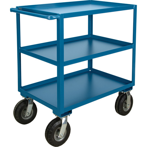  Chariot &agrave; tablettes pour l'ext&eacute;rieur, 3 Tiers, 18" la x 39" h x 33" p, Capacit&eacute; 1200 lb Mukwa Safety Services