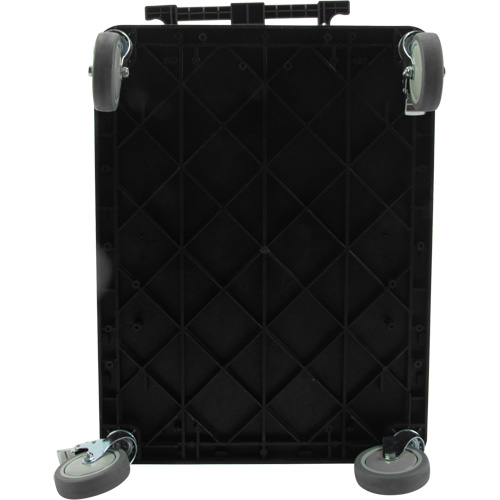 Utility Cart with Flat Shelf, 3 Tiers, 18-1/8" x 37-3/8" x 27-3/4", 330 lbs. Capacity Mukwa Safety Services