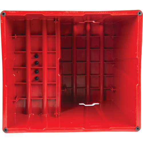 Escabeau industriel, 2 marches, 26" x 22-7/16" x Hauteur 19-11/16" Mukwa Safety Services