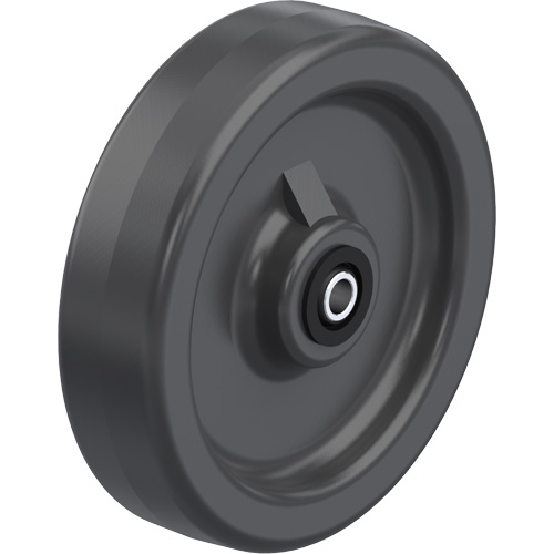 Solid Black Phenolic Wheels Mukwa Safety Services