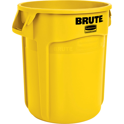 Round Brute&reg; Containers, Polyethylene, 20 US gal. Mukwa Safety Services
