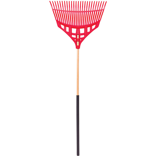 R&acirc;teau &agrave; feuilles, Lame 24", Manche Bois, Lame Plastique Mukwa Safety Services