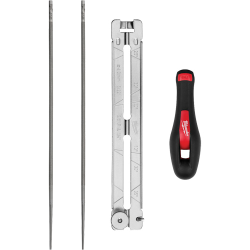 4-Piece 5/32” Saw Chain Sharpening Set Mukwa Safety Services