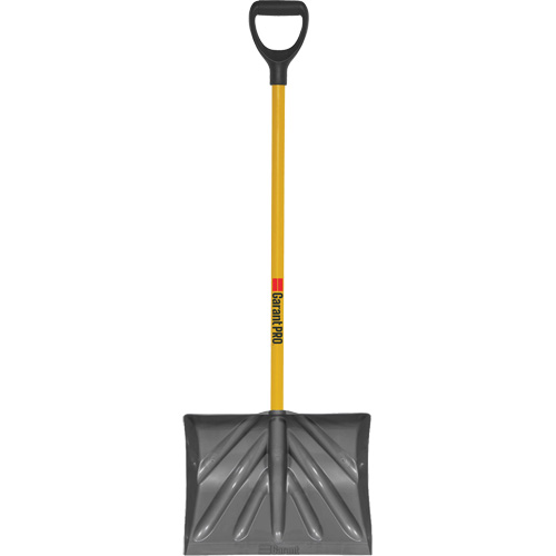 Pelle &agrave; grattoir Pro, Lame Polypropyl&egrave;ne, Largueur 18", Manche Prise en D Mukwa Safety Services