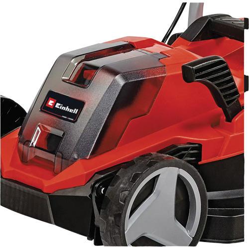 Ensemble tondeuse &agrave; gazon pouss&eacute;e sans fil, Pouss&eacute;e, &agrave; pile, Largeur de coupe 13" Mukwa Safety Services