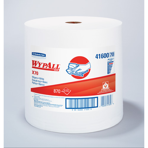 Chiffons X70, Robuste, 13-2/5' lo x 12-1/2" la Mukwa Safety Services