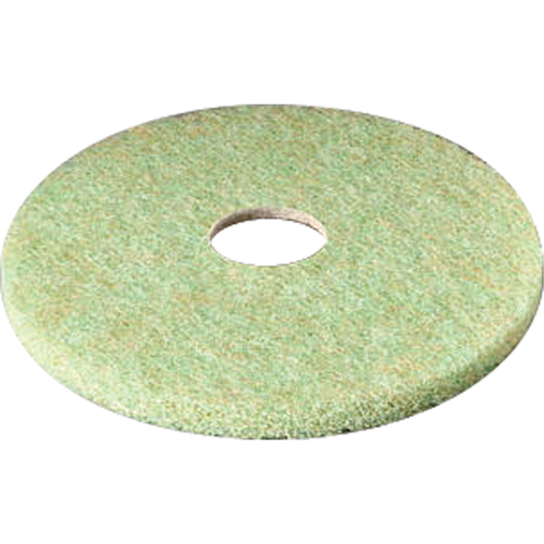 5000 Topline Pre-Burnish Pad, 17", Burnishing/Cleaning/Scrubbing, Brown/Green Mukwa Safety Services